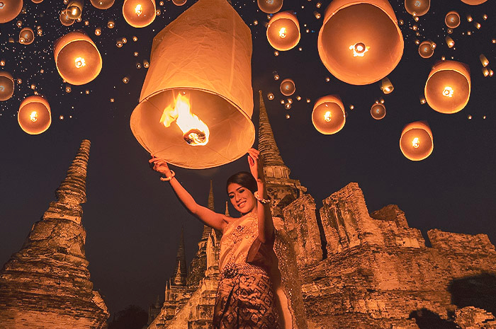 Festival das Lanternas com Guia em Português