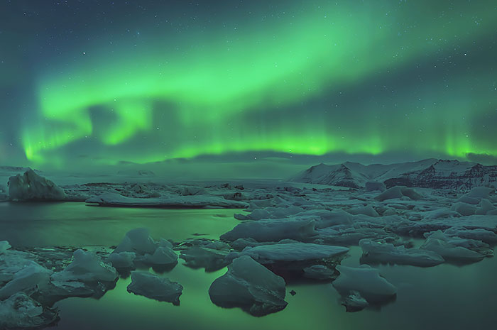 Inverno na Islândia com Aurora Boreal e Blue Lagoon